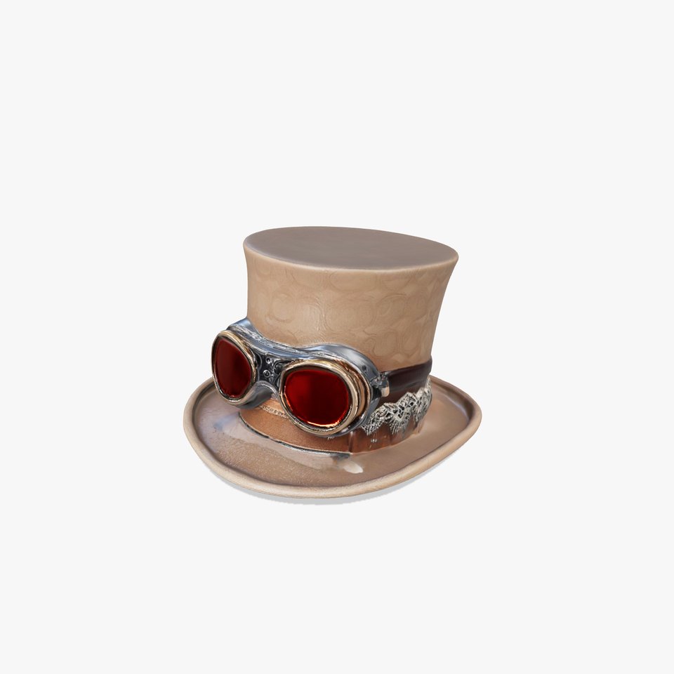 Vintage Steampunk Hat model pack